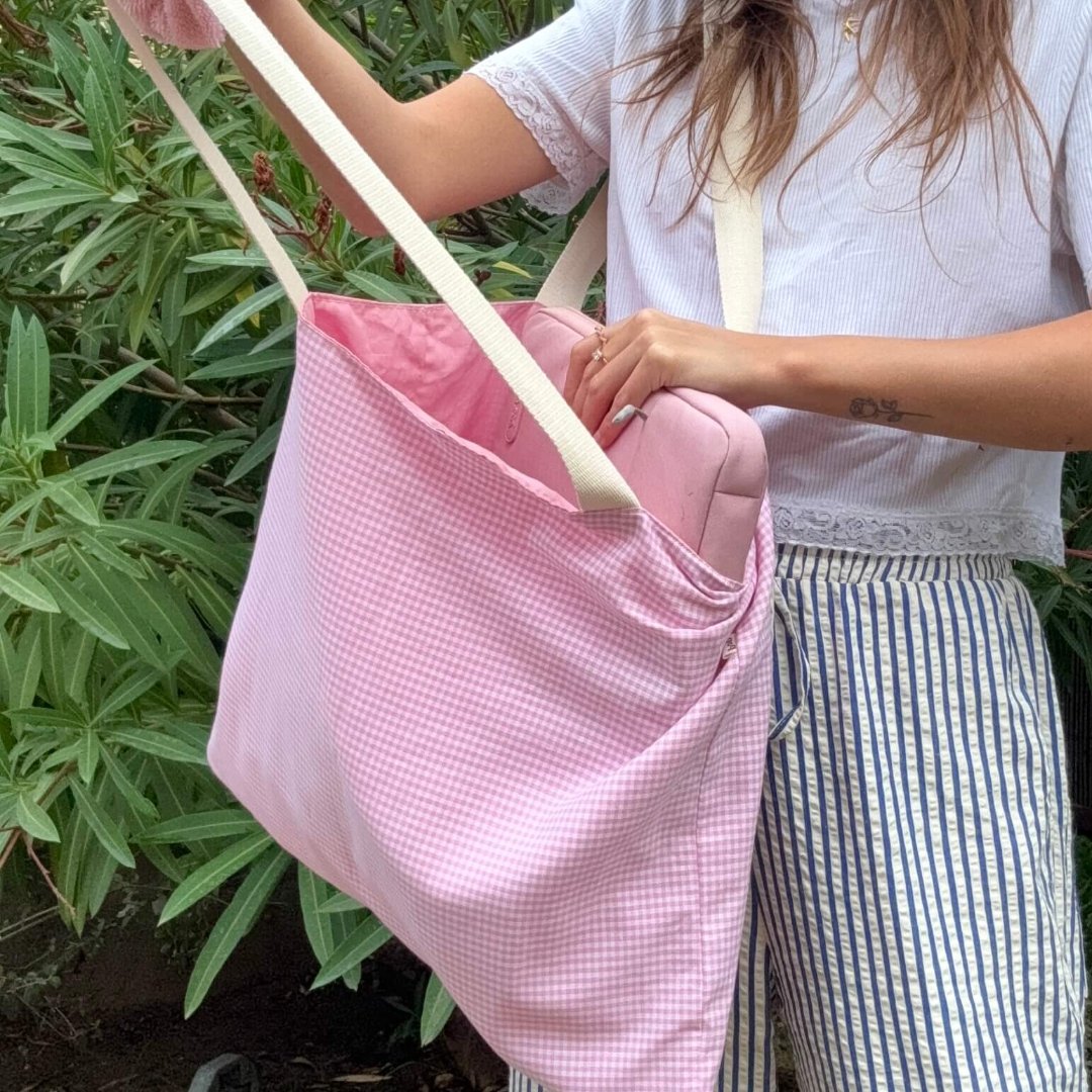 Sac vichy rose