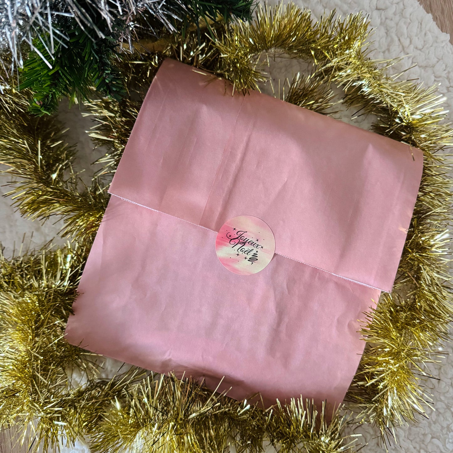 Pochette cadeau Noël