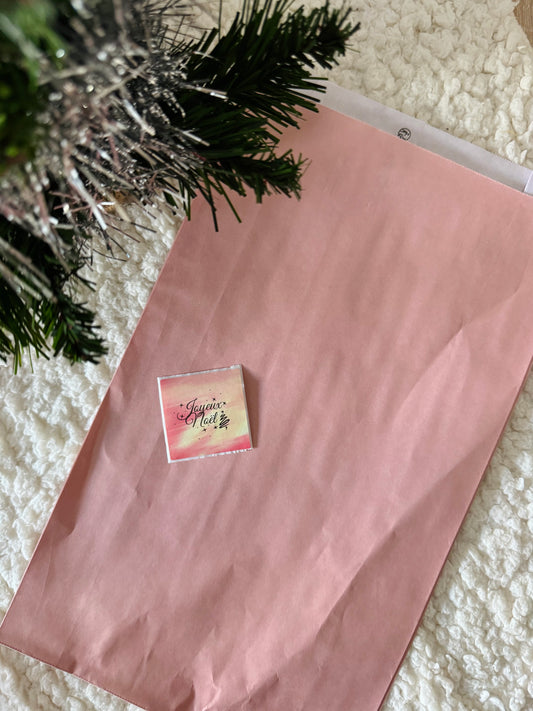 Pochette cadeau Noël